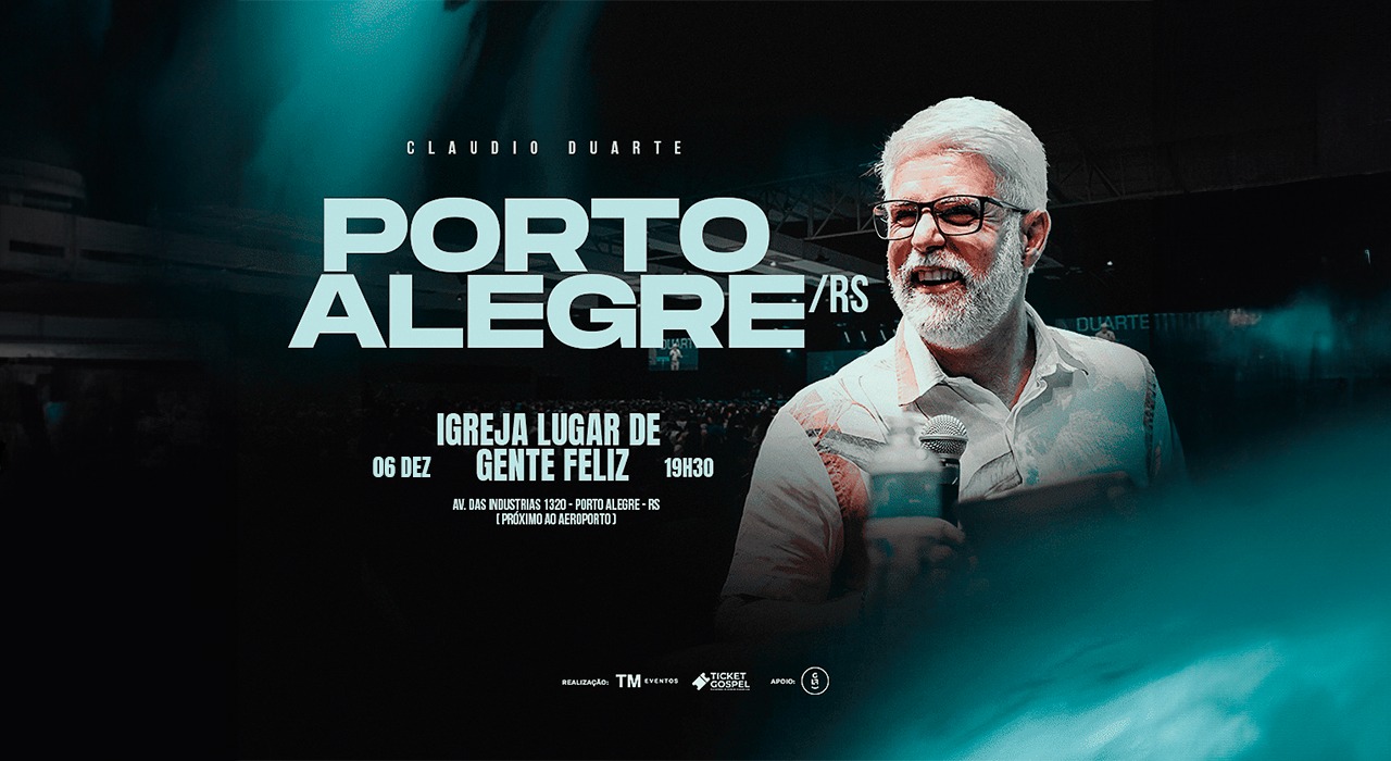 CLAUDIO DUARTE EM PORTO ALEGRE