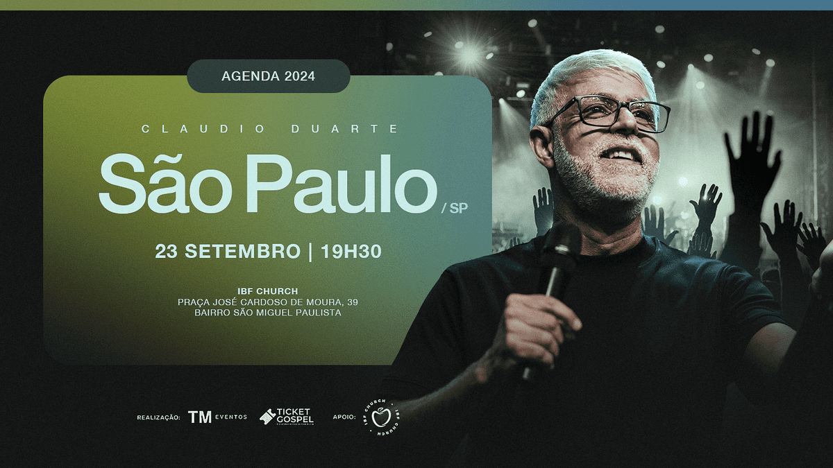 CLAUDIO DUARTE EM SÃO PAULO SP