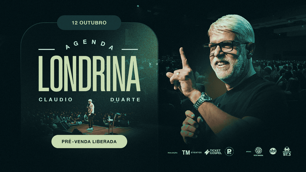 CLAUDIO DUARTE EM LONDRINA