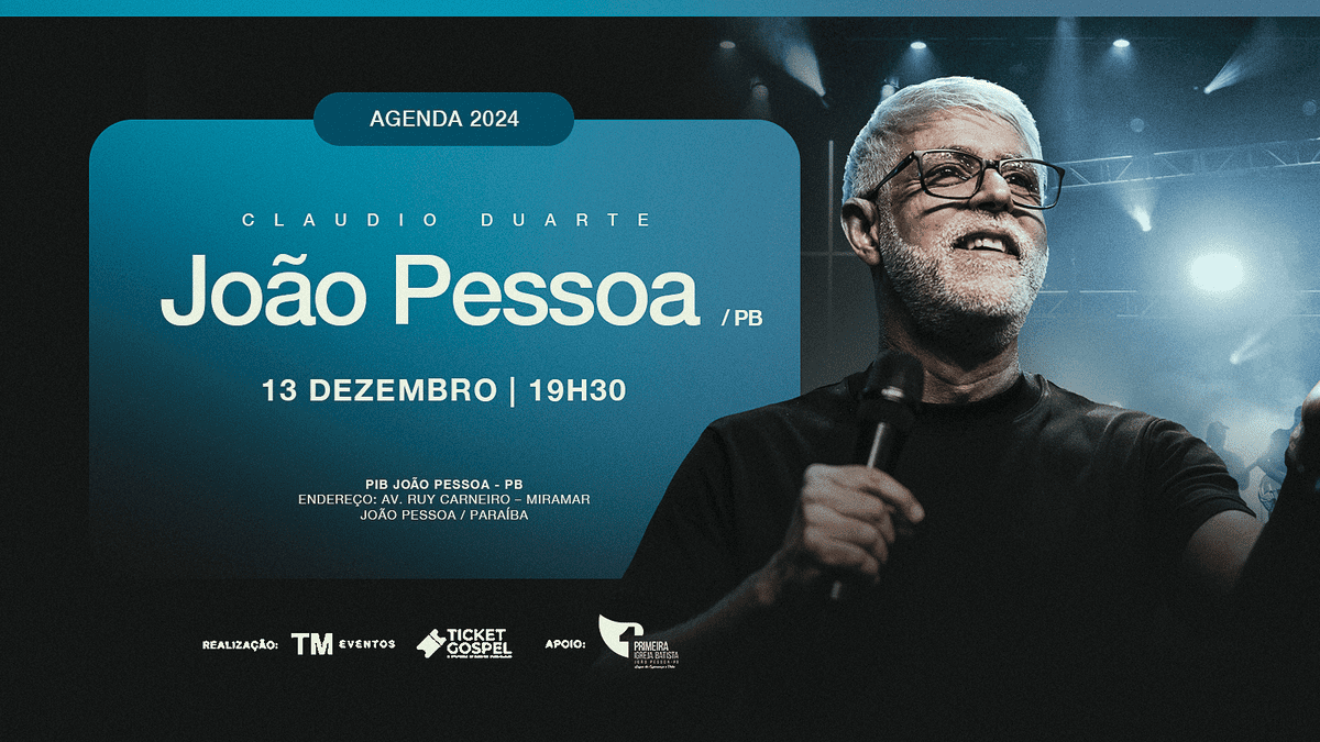 CLAUDIO DUARTE EM JOÃO PESSOA PB